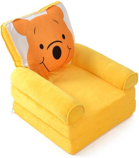 BLENZZA DECO Baby Fold able Sofa Cum Bed 0 to 2 Years Fabric Sofa