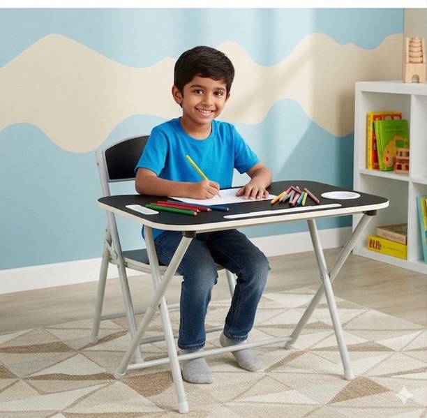 The Tickle Toe T3-TCSBL Metal Desk Chair