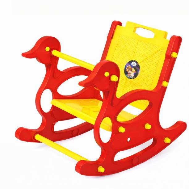 Braintastic Kids Duck Shape Plastic Rocking Chair
