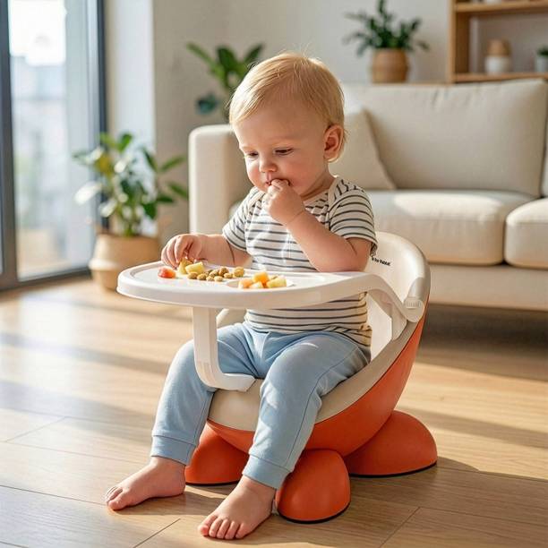 R for Rabbit Jelly Bean Fab 2 in 1 Baby Meal Chair, Kid Seating Chair Plastic Chair