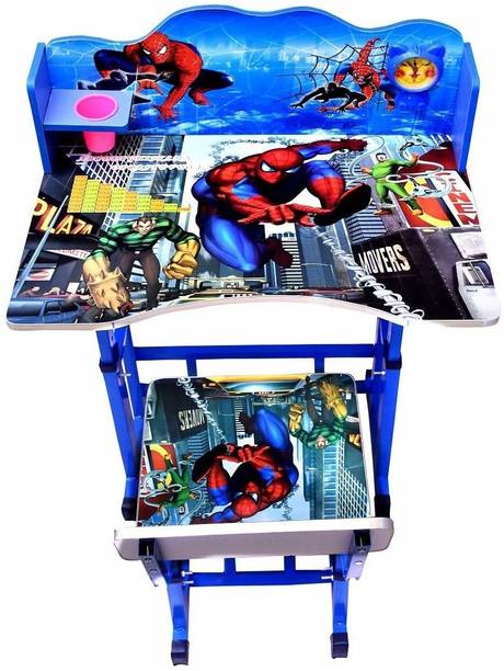 TOBY Height Adjustable Multifunctional Kid's desk/ kids study Table & Chair Set / Metal Desk Chair