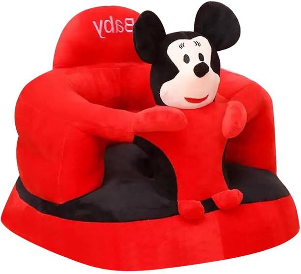 Hello Baby Cotton Toddlers Training/Learn to Sit Baby Safety Sofa Dining Chair (3-12 Month) Fabric Sofa