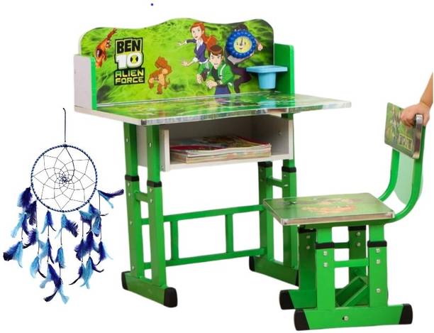 Ahsaka Kids study Table & Chair with Adjustable Height CT61 Metal Desk Chair