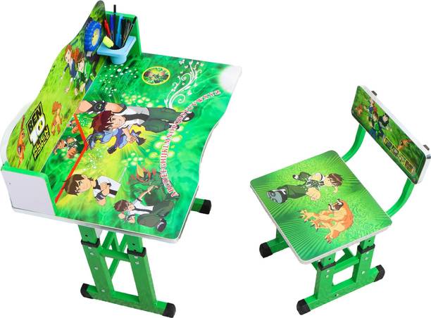 PNASGL Kids study Table & Chair with Adjustable Height with Dream Catcher Metal Desk Chair