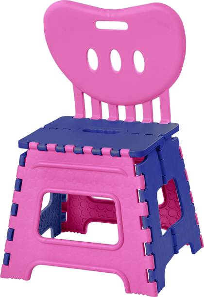 RRAS FOLDING BABY CHAIR PINK Plastic Chair
