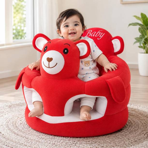 VEERA HOMES Kids Chair for seating Fabric Sofa
