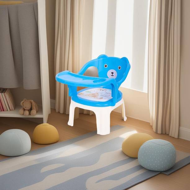 Vicky Baby Chair,with Tray for Kids/Feeding Chair,upto 20Kgs,1-3 years(Blue) Plastic Chair