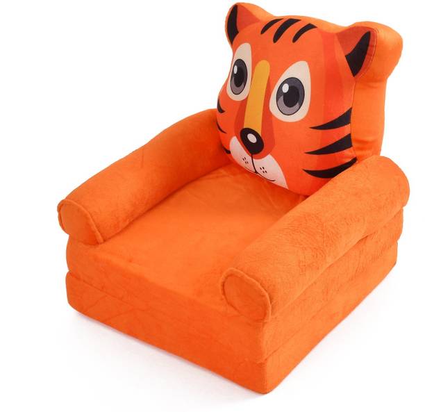 kitchDeco Kids Fold able Sofa Cum Bed 0 to 2 Years Fabric Sofa