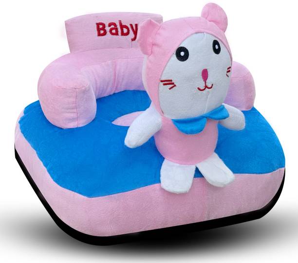 Floating Dreams Baby Plush Sofa Seat & Rocking Chair | Soft Cushion Seat for 0–2 Years Kids Fabric Sofa