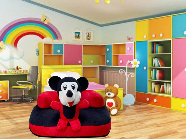 Mahank Collection Baby Soft Plush Cushion Sofa Seat or Rocking Chair for Kids (0–2 Years) Fabric Sofa
