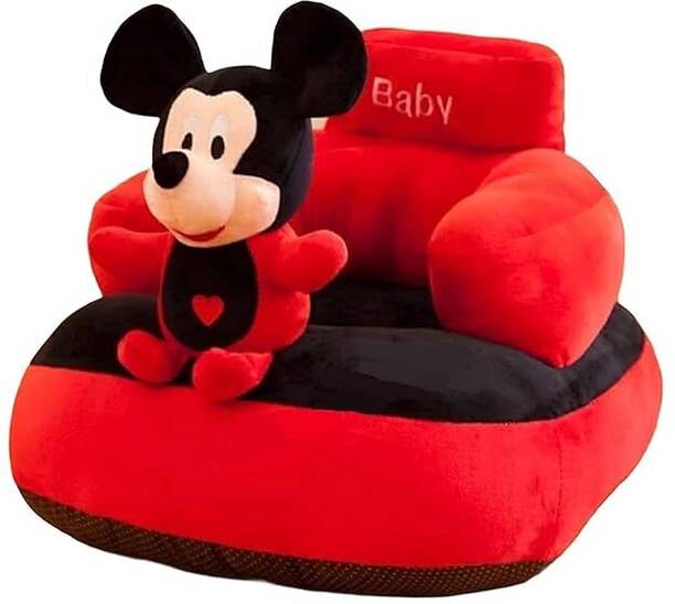 ABODRIC Soft Plush Baby Sofa Seat cum Rocking Chair for Kids (0–2 Years) Fabric Sofa