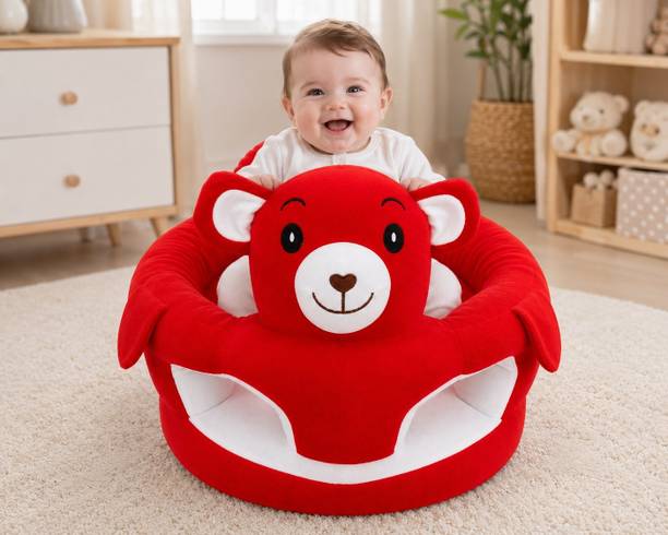 VEERA HOMES Kids Chair for seating Fabric Sofa
