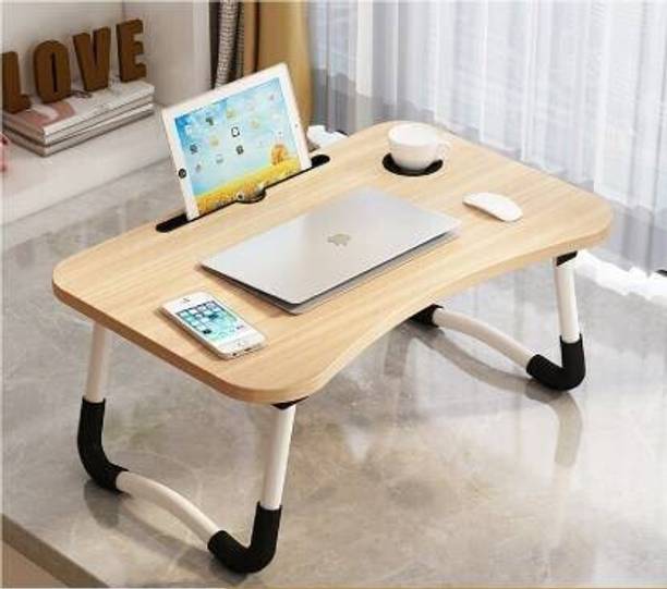 EVOLONA Study Table and Laptop Table Wood Portable Laptop Table