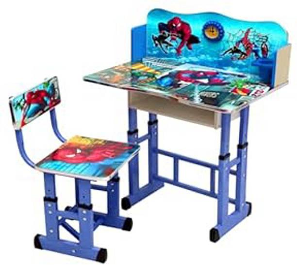 Little Angel Kids Study Table and Chair set Engineered Wood Study Table