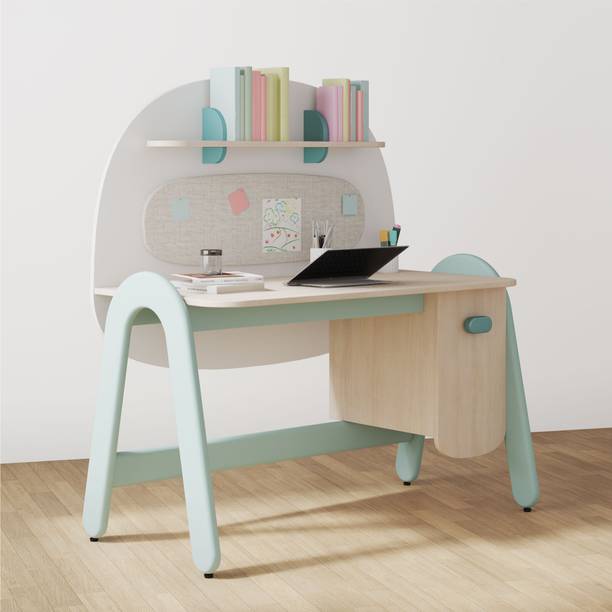 Smartsters Squircle Study Table For Students | 3 Years Warranty | Chair not included | Engineered Wood Study Table