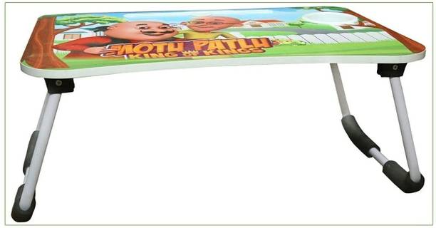 DND NX Multi-Purpose Laptop Desk for Study and Reading with Fold able Non-Slip Legs Engineered Wood Study Table