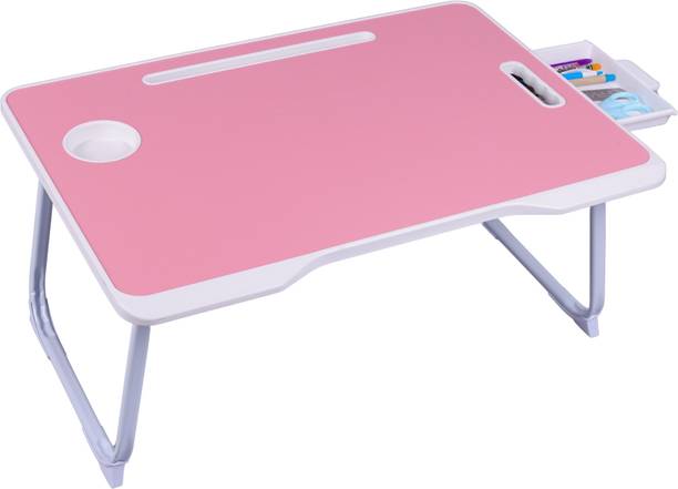 Kiara Quality First Portable & Foldable Study Table for Kids | Work from Home Table | Sturdy Design Wood Portable Laptop Table