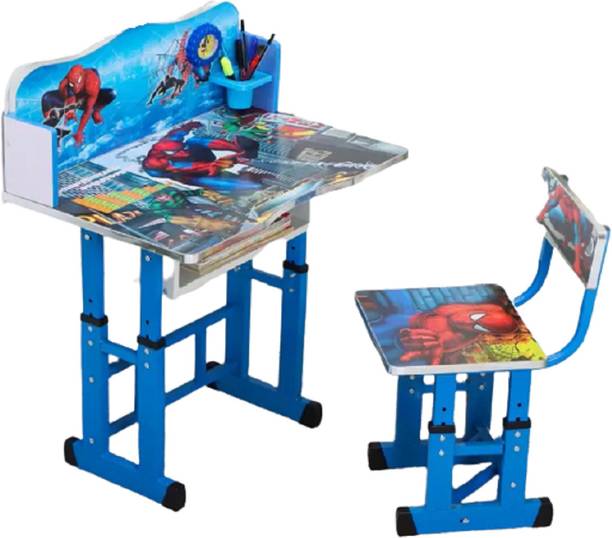 TOBY Multiutility Height adjustable kids desk / table and chair Engineered Wood Study Table