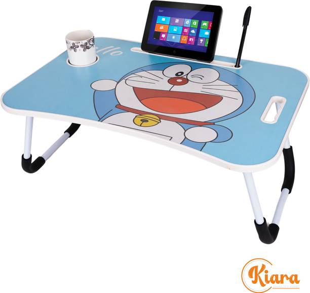 Kiara Quality First Doraemon Cartoon Kids Foldable Table For Study & Work, Best for Work Home Engineered Wood Study Table