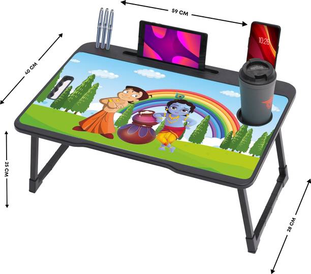 Wolverine Foldable multipurpose Table Wood Portable Laptop Table