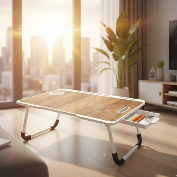 Kiara Quality First Portable & Foldable Study Table for Kids | Work from Home Table | Sturdy Design Solid Wood Study Table