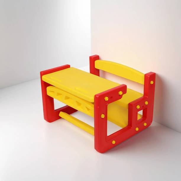 Ehomekart Playgro School Activity Study Desk For Kids-Dual Seater Plastic Study Table