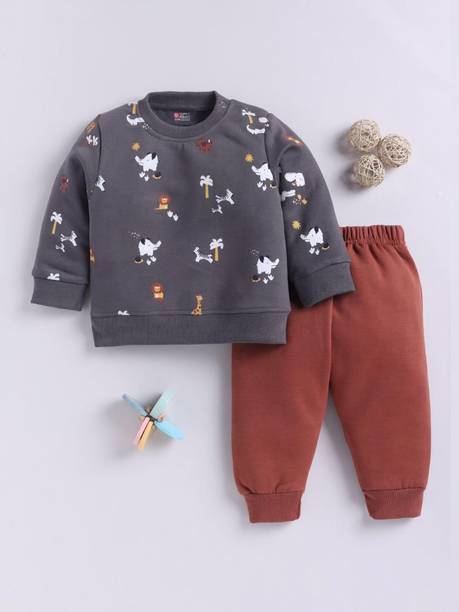 Baby Boys & Baby Girls Casual Sweatshirt Sweatpant
