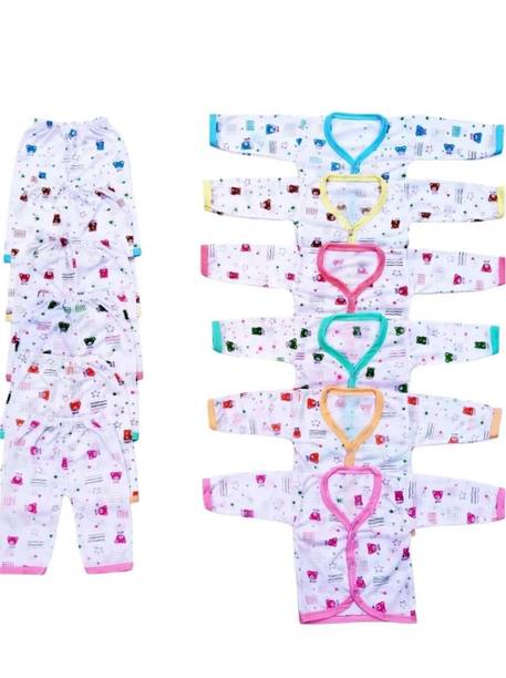 Baby Boys & Baby Girls Party(Festive) T-shirt Pyjama