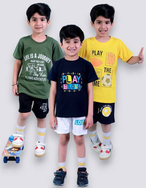 Boys Casual T-shirt Shorts