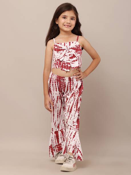 tiny shadows Girls Casual Top Pant