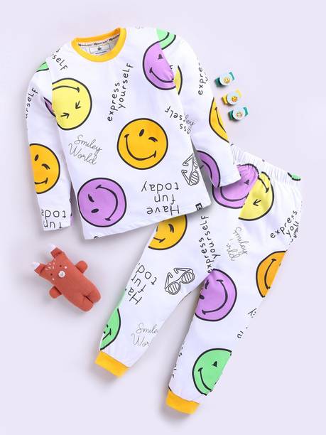 YK X Minute Mirth Boys Casual T-shirt Track Pants