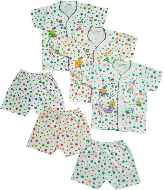 SHINING4 Baby Boys & Baby Girls Casual T-shirt Shorts