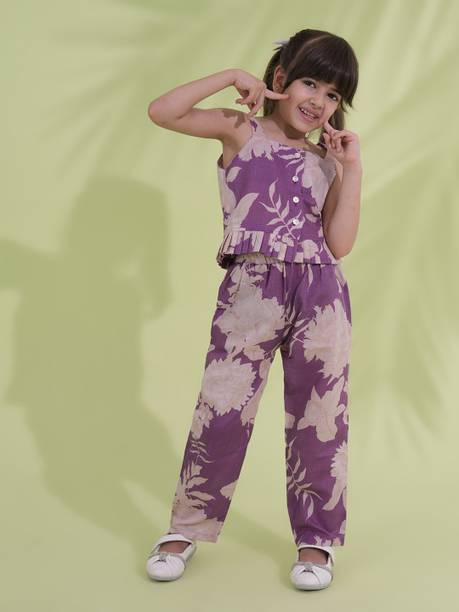 AJ Dezines Girls Party(Festive) Top Pant
