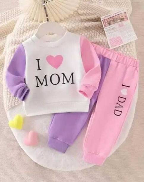 Baby Boys & Baby Girls Casual Sweatshirt Trouser