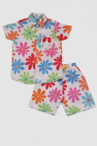 ALANTA Baby Boys Casual Shirt Shorts
