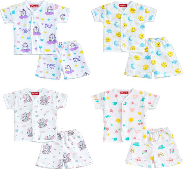VParents Baby Boys & Baby Girls Casual Top Shorts