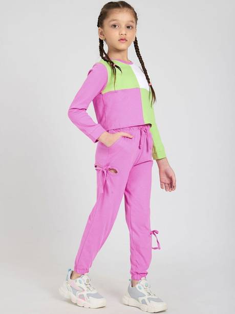 Hopscotch Girls Casual T-shirt Trouser