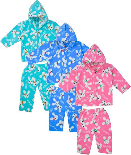 Shyamcollections Baby Boys & Baby Girls Casual T-shirt Pyjama