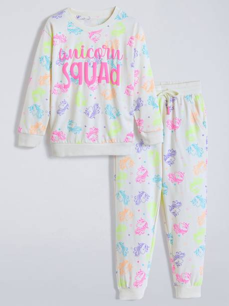 Hopscotch Girls Casual Sweatshirt Trouser