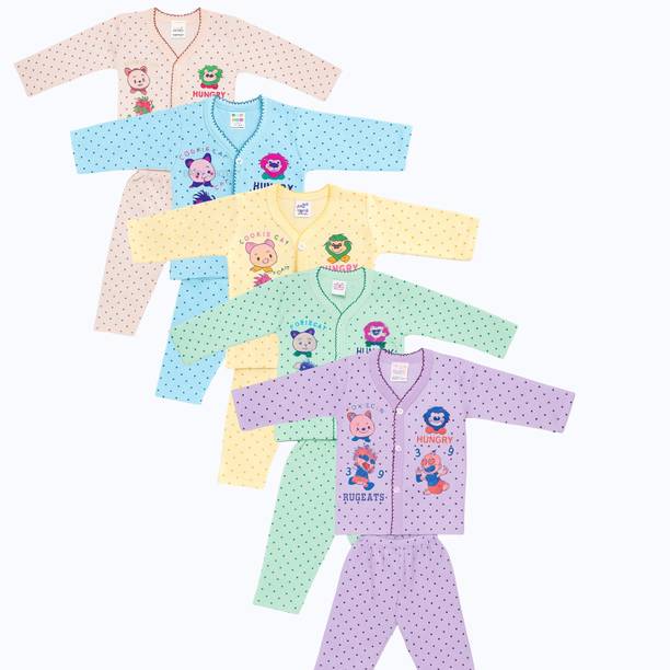 BABY SHOTS Boys & Girls Casual Shirt Pyjama