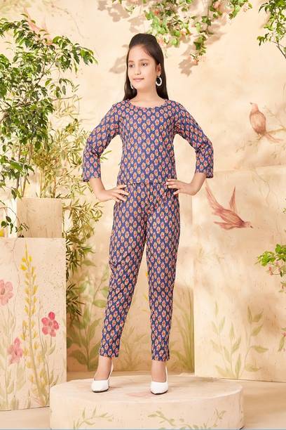 HERE&NOW Girls Casual Top Pant