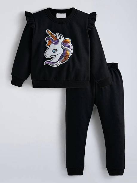 Hopscotch Girls Party(Festive) Sweatshirt Track Pants