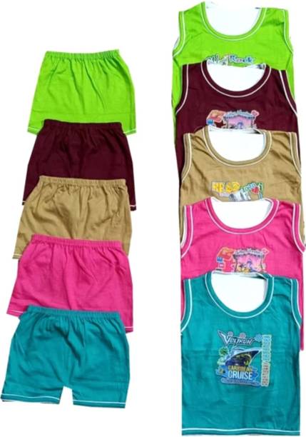 SHINING4 Baby Boys & Baby Girls Casual T-shirt Shorts