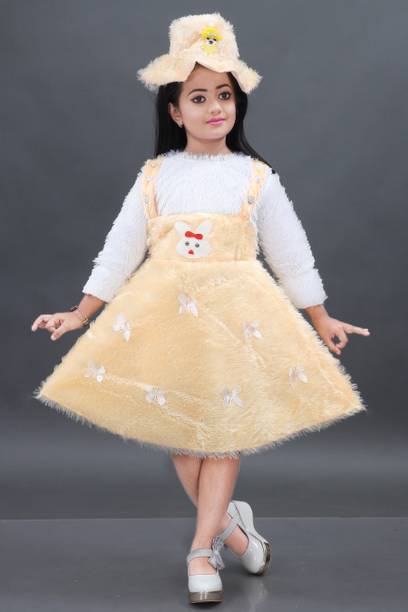 DS DRESSES Baby Girls Midi/Knee Length Casual Dress