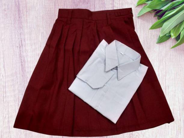 Abhima Girls Above Knee Casual Dress
