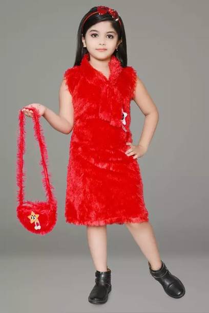 Sajjat Dresses Girls Below Knee Party Dress