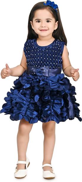 IKONIC VASTRA Girls Midi/Knee Length Festive/Wedding Dress
