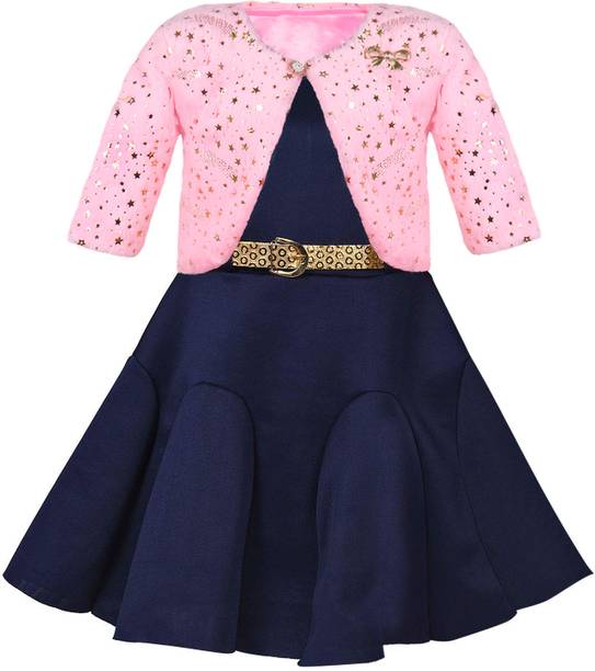 Wishkaro Girls Below Knee Party Dress