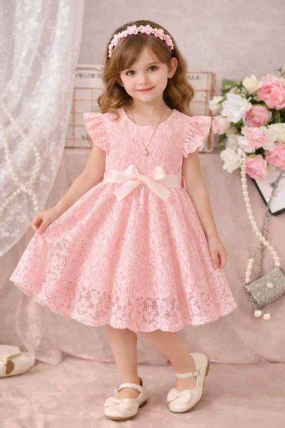 ABERL Indi Girls Below Knee Party Dress