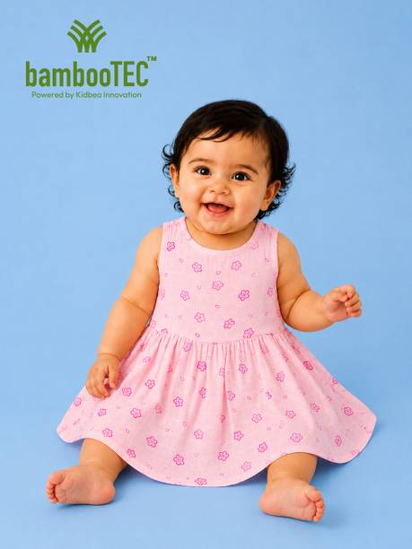Kidbea Baby Girls Midi/Knee Length Casual Dress